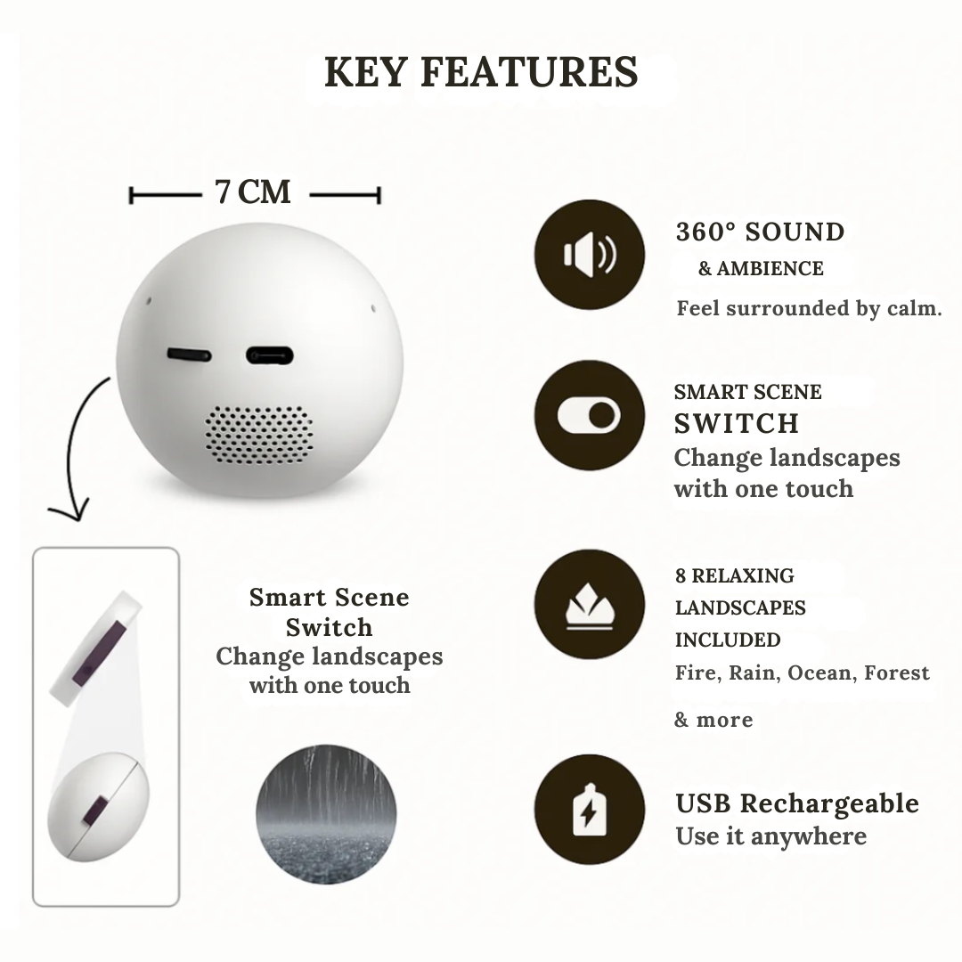 Calming Video Sphere